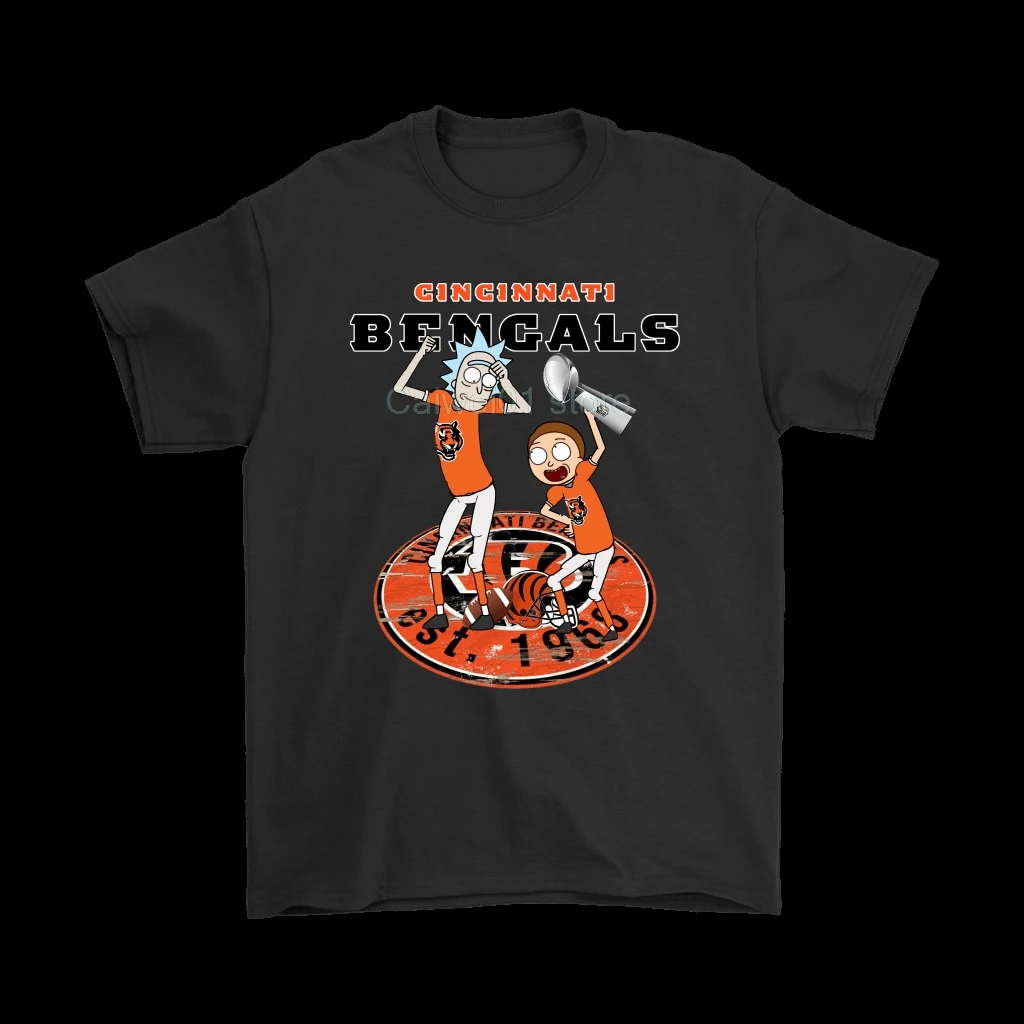 Men Printing Tshirt trend I Turned Myself Into A Cincinnati Fan Morty, Im Bengal Rick New Summer Men's Print Fashion T-shirt
Men Printing Tshirt trend I Turned Myself Into A Cincinnati Fan Morty, Im Bengal Rick New Summer Men's Print Fashion T-shirt
