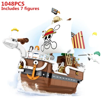 2020 NEW ONE PIECE Monkey D. Luffy Going Merry Pirate Ship Building Blocks Bricks Classic Model Kids Toys Compatible Anime Movie
2020 NEW ONE PIECE Monkey D. Luffy Going Merry Pirate Ship Building Blocks Bricks Classic Model Kids Toys Compatible Anime Movie