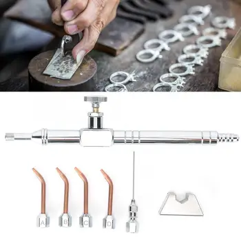 Water Oxygen Jewelry Soldering Welding Torch With 4 Tips Jewelry hydrogen Equipment Jewelry Making Processing Tools
Water Oxygen Jewelry Soldering Welding Torch With 4 Tips Jewelry hydrogen Equipment Jewelry Making Processing Tools