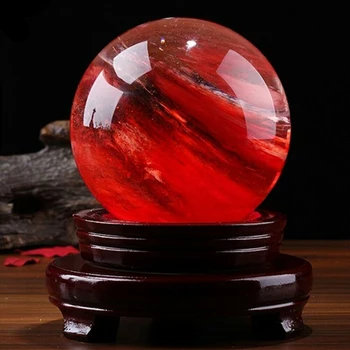 80mm Red Citrine Calcite Quartz Crystal Sphere Ball Healing Gemstone with Stand
80mm Red Citrine Calcite Quartz Crystal Sphere Ball Healing Gemstone with Stand