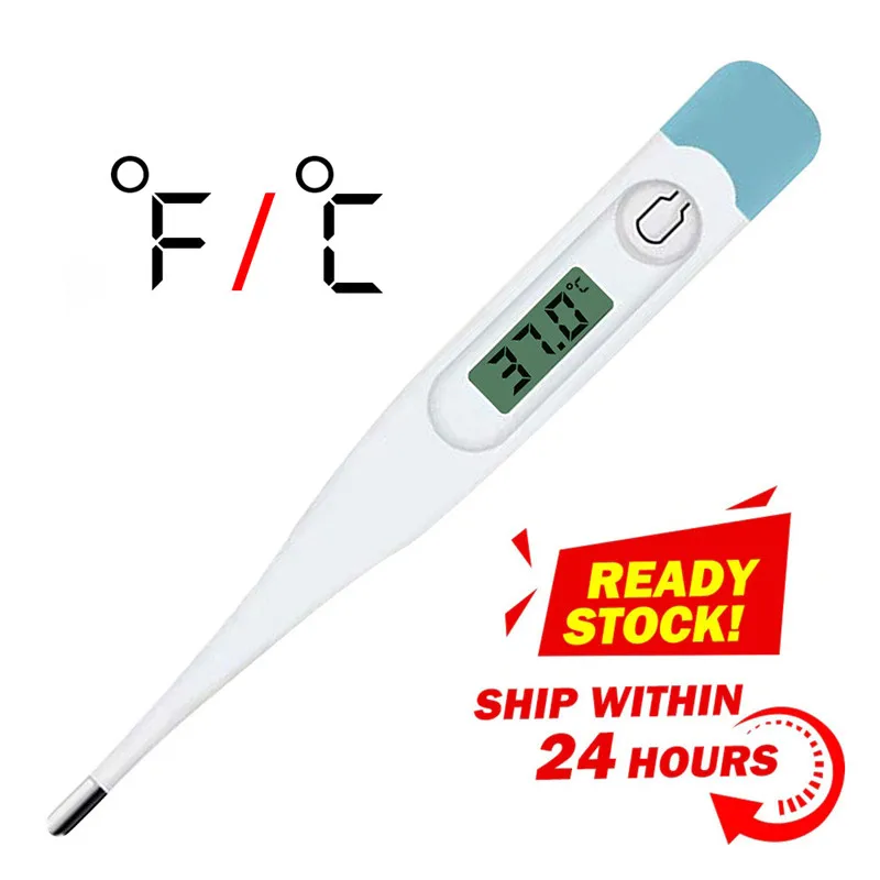 Digital LCD Thermometer Digital Medical Infrared Thermometer For Baby Children and Adults Fahrenheit
Digital LCD Thermometer Digital Medical Infrared Thermometer For Baby Children and Adults Fahrenheit