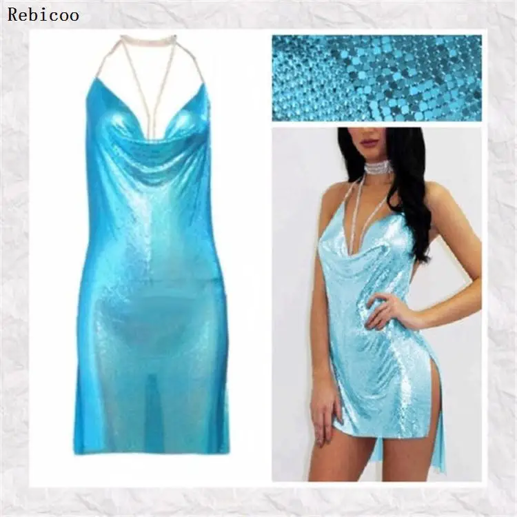Shiny Sequins Deep V Neck Mini Dress Women Sexy Backless Spaghetti Strap Bodycon Dress Summer Vestido Chic Party Clubwear
Shiny Sequins Deep V Neck Mini Dress Women Sexy Backless Spaghetti Strap Bodycon Dress Summer Vestido Chic Party Clubwear