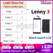 Wyieno noir pour Wiko Lenny 2 Lenny2 écran d'affichage LCD écran tactile capteur touchpad panneau pour Micromax Spark 2 Q334 remplacement=