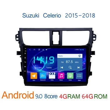 4G RAM 64G ROM car radio for Suzuki Celerio 2015 2018 android autoradio auto DVD multimedia player coche audio navigator carplay
4G RAM 64G ROM car radio for Suzuki Celerio 2015 2018 android autoradio auto DVD multimedia player coche audio navigator carplay