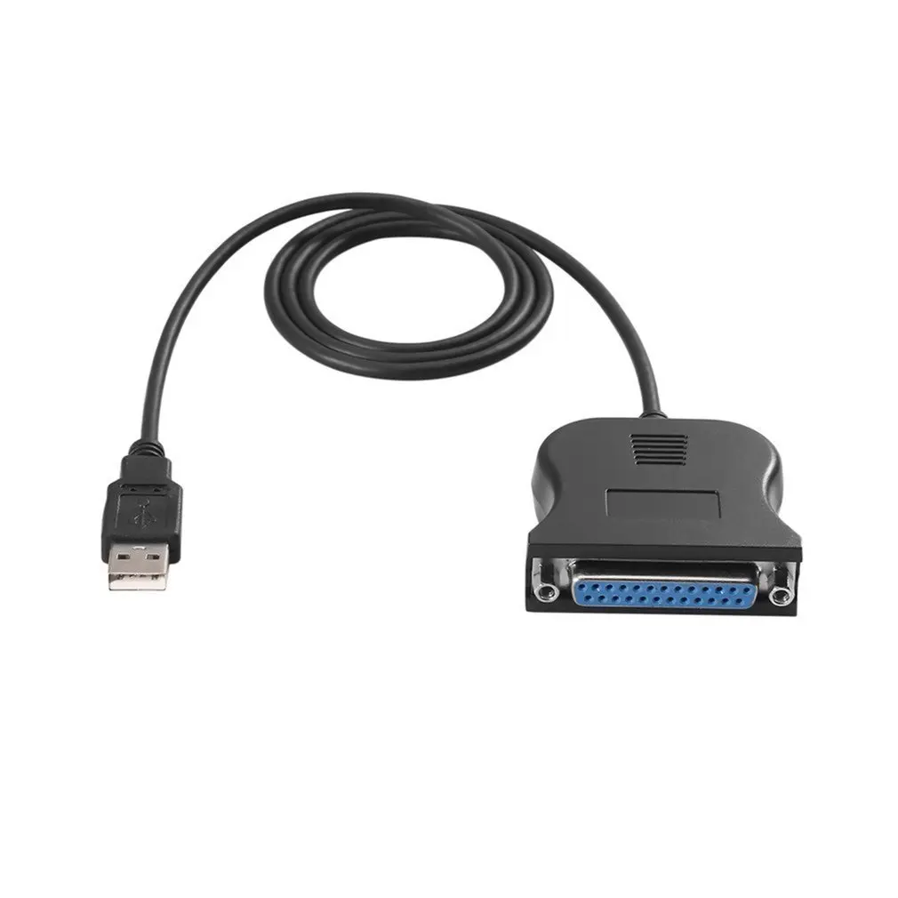 USB 2.0 To 25 Pin DB25 Parallel Port Cable IEEE 1284 1Mbps 25pin Parallel Printer adapter Cord Hot Sale
USB 2.0 To 25 Pin DB25 Parallel Port Cable IEEE 1284 1Mbps 25pin Parallel Printer adapter Cord Hot Sale