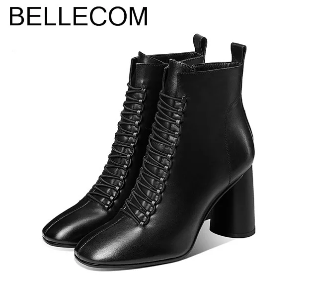 BELLECOM 2019 Martin winter Boots Women's women ladies Shoes Autumn Short Thick Boots With High-heeled Shoes England Wind shoe
BELLECOM 2019 Martin winter Boots Women's women ladies Shoes Autumn Short Thick Boots With High-heeled Shoes England Wind shoe