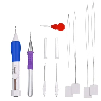 Embroidery Stitching Punch Needle Set Embroidery Pen with Plastic Box for Embroidery Threaders DIY Sewing, 3 Sizes
Embroidery Stitching Punch Needle Set Embroidery Pen with Plastic Box for Embroidery Threaders DIY Sewing, 3 Sizes