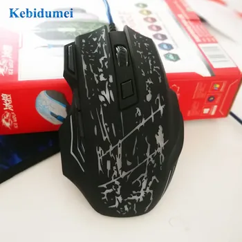 kebidumei USB Wired Gaming Mouse 3200DPI Optical Computer Mouse Gamer Mice for PC Laptop Notebook Game
kebidumei USB Wired Gaming Mouse 3200DPI Optical Computer Mouse Gamer Mice for PC Laptop Notebook Game