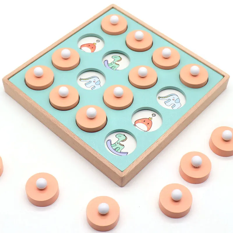 Wood Box Memory Chess Logical Thinking Training Children's Mental Intelligence Development Wisdom 3-6 Years Old Early Teaching A
Wood Box Memory Chess Logical Thinking Training Children's Mental Intelligence Development Wisdom 3-6 Years Old Early Teaching A