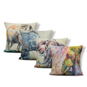 Fantasy Animal Pillowcase Decoration Living Room Sofa Cushion Cover Geometry Elephant Lotus Cushion Cover Polyester Linen Small
Fantasy Animal Pillowcase Decoration Living Room Sofa Cushion Cover Geometry Elephant Lotus Cushion Cover Polyester Linen Small