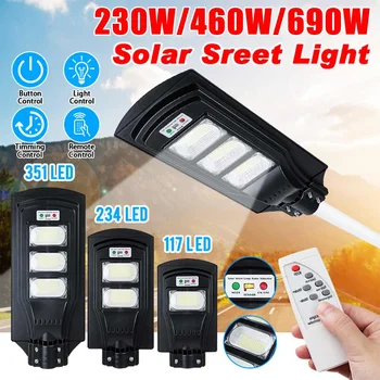 230/460/690W LED Solar Street Light Outdoor Waterproof Radar PIR Motion Sensor Powerful Remote Control Wall Street Light
230/460/690W LED Solar Street Light Outdoor Waterproof Radar PIR Motion Sensor Powerful Remote Control Wall Street Light