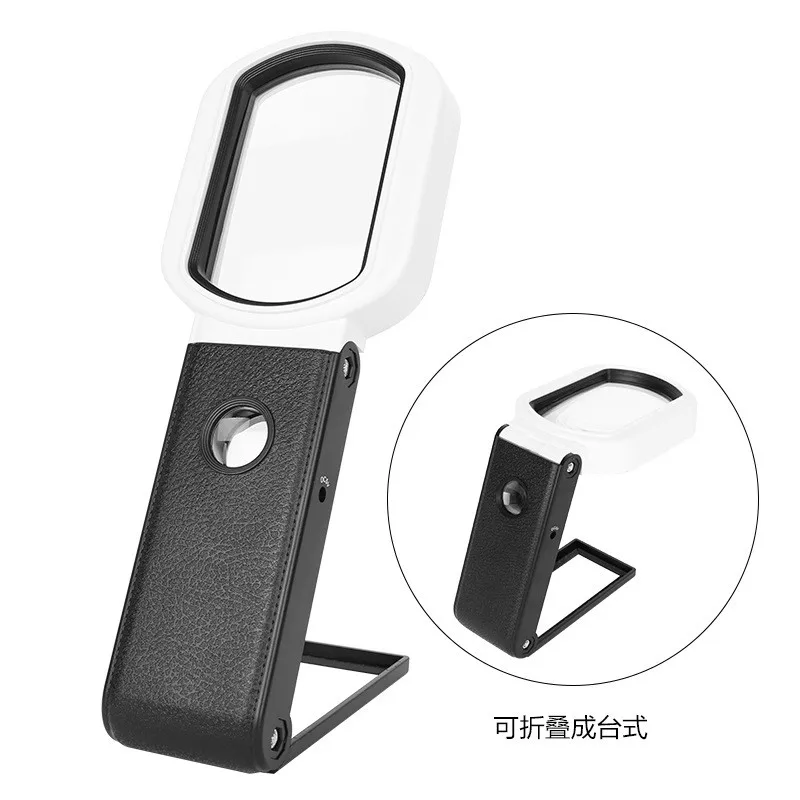 85X55mm Square Optical Lens 9 Led Counterfeit Detector Handheld Reading Appraisal Antique Magnifying Glass
85X55mm Square Optical Lens 9 Led Counterfeit Detector Handheld Reading Appraisal Antique Magnifying Glass
