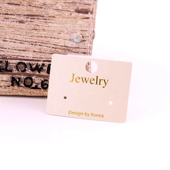 Golden Printed Jewelry Display Earings Packaging Card 3x4cm Paper Pvc Hanging Card Sticker Korea Jewelry Card Stand Custom
Golden Printed Jewelry Display Earings Packaging Card 3x4cm Paper Pvc Hanging Card Sticker Korea Jewelry Card Stand Custom