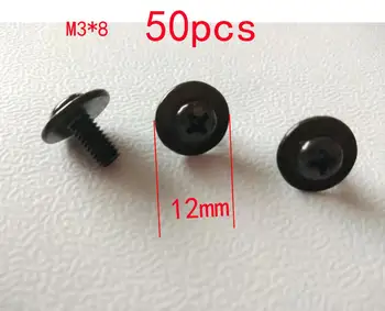 50Pcs Factory direct sale M4*8 material extra large flat round head slotted machine screw
50Pcs Factory direct sale M4*8 material extra large flat round head slotted machine screw
