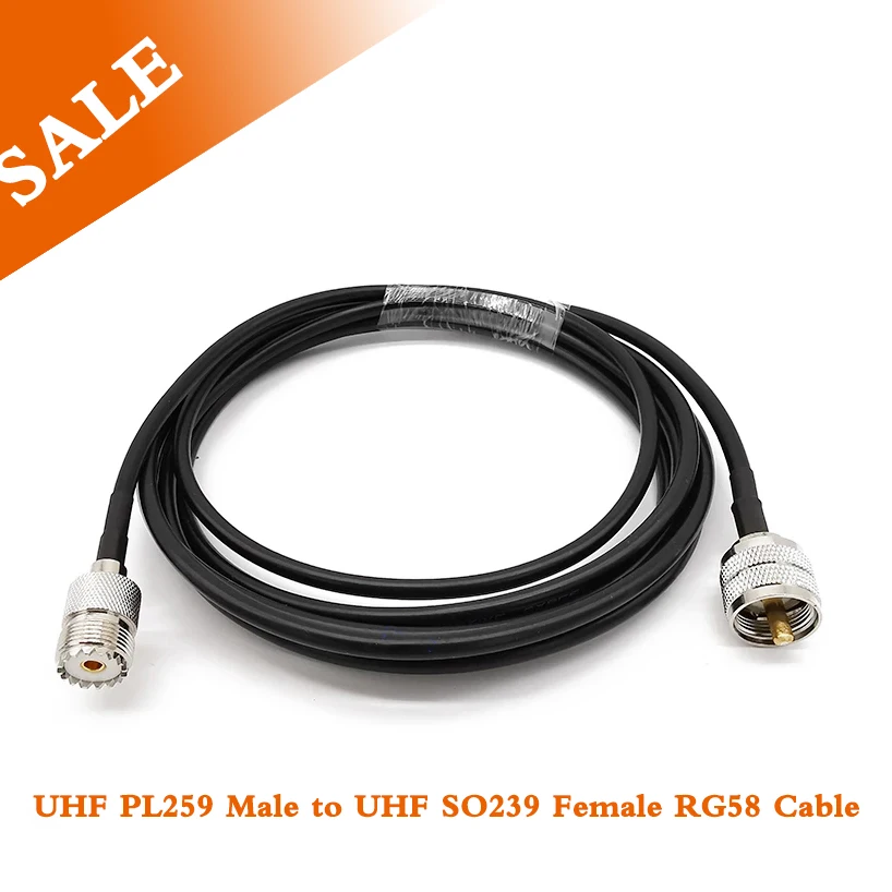 1 шт. радиочастотный коаксиальный кабель RG58 UHF PL259 штекер к UHF SO239 гнездовой разъем UHF PL259 штекер к SO239 коаксиальный отрезок RG58 кабель
1 шт. радиочастотный коаксиальный кабель RG58 UHF PL259 штекер к UHF SO239 гнездовой разъем UHF PL259 штекер к SO239 коаксиальный отрезок RG58 кабель