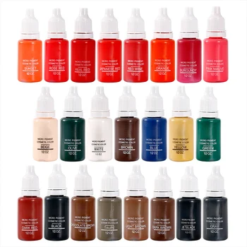 Tattoo Ink microblading Pigment tattoo paint 23 colors Eyebrow Micro Tattoo Ink Set Lip Semi Permanent Makeup liner lip red
Tattoo Ink microblading Pigment tattoo paint 23 colors Eyebrow Micro Tattoo Ink Set Lip Semi Permanent Makeup liner lip red