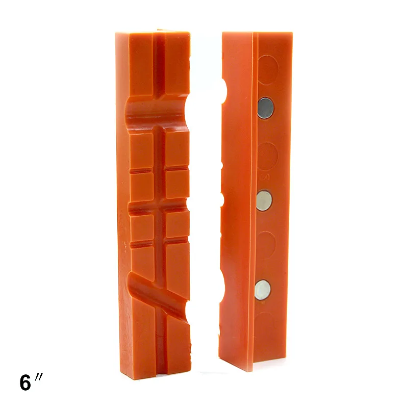 2PCS Vise Protectors Tools Vice Jaw Pads Durable Multifunctional Covers Multi Grooved Reversible Magnetic Home Tool Universal
2PCS Vise Protectors Tools Vice Jaw Pads Durable Multifunctional Covers Multi Grooved Reversible Magnetic Home Tool Universal