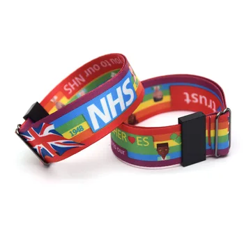 20PCS Thank You NHS Wristband Adjustable Ribbon Wristbands 3D Color Printing Hand Strap Leisure Sport Hip Hop Accessories KB2252
20PCS Thank You NHS Wristband Adjustable Ribbon Wristbands 3D Color Printing Hand Strap Leisure Sport Hip Hop Accessories KB2252