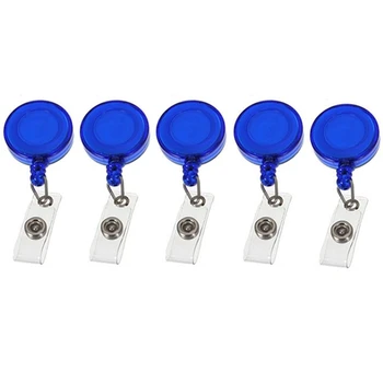 5Pcs Clip on Retractable Badge Reel with Belt Clip for ID Cards Badge Key Keychain Holders
5Pcs Clip on Retractable Badge Reel with Belt Clip for ID Cards Badge Key Keychain Holders