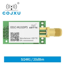 EBYTE 2.4GHz RF Module 100mW E01C-ML01DP5 PIN to PIN PA LNA SPI Interface DIP Package SMA-K Antenna SI24R1+ Smart Home
EBYTE 2.4GHz RF Module 100mW E01C-ML01DP5 PIN to PIN PA LNA SPI Interface DIP Package SMA-K Antenna SI24R1+ Smart Home