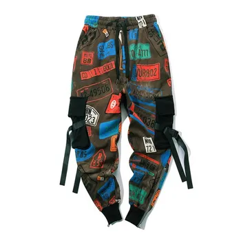 New Hip Hop Pencil Pants Men Hip Hop Ribbons Print Pant Streetwear Jogger 2020 Fashion Joggers Pants Trousers Men Elastic Waist
New Hip Hop Pencil Pants Men Hip Hop Ribbons Print Pant Streetwear Jogger 2020 Fashion Joggers Pants Trousers Men Elastic Waist
