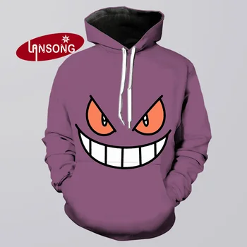 pokemon hoodies men 3d print hooded sweashirts/pants fashion harajuku casual shorts funny streetwear hip hop punk gengar hoody
pokemon hoodies men 3d print hooded sweashirts/pants fashion harajuku casual shorts funny streetwear hip hop punk gengar hoody