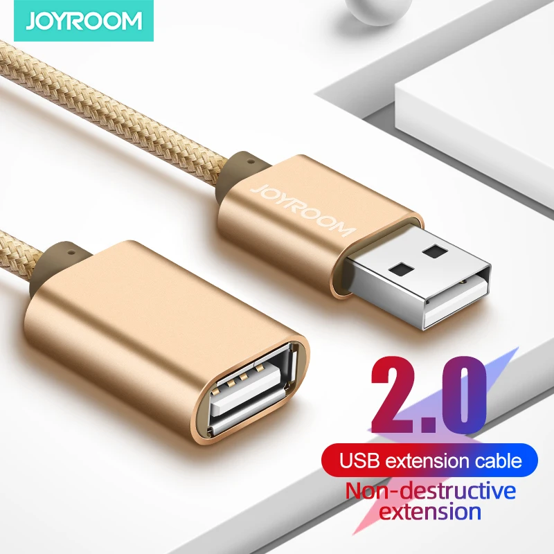 Joyroom USB Extension Cable USB Cable For PC Keyboard USB 2.0 to Extender Data Sync USB 2.0 Extender Cord Extension Cable
Joyroom USB Extension Cable USB Cable For PC Keyboard USB 2.0 to Extender Data Sync USB 2.0 Extender Cord Extension Cable