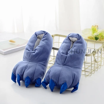 Fashion Stitch Matching Home Indoor Slipper Kids Animal Paw Claw Shoes For Children Boys Blue Shoes Pantufa Infantil Shoes 
Fashion Stitch Matching Home Indoor Slipper Kids Animal Paw Claw Shoes For Children Boys Blue Shoes Pantufa Infantil Shoes
