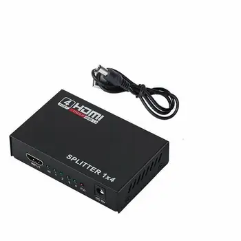 1 In 4 Out Full HD HDMI Switcher Hub Splitter 4 Ports Hub Repeater Amplifier v1.4 3D 1080p
1 In 4 Out Full HD HDMI Switcher Hub Splitter 4 Ports Hub Repeater Amplifier v1.4 3D 1080p