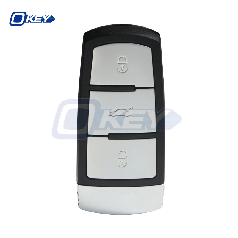 Okey Keyless Uncut Flip Smart Car Remote Key Fob 433MHZ With ID48 Chip 3C0959752BA for VolksWagen Passat B6 3C B7 Magotan CC
Okey Keyless Uncut Flip Smart Car Remote Key Fob 433MHZ With ID48 Chip 3C0959752BA for VolksWagen Passat B6 3C B7 Magotan CC