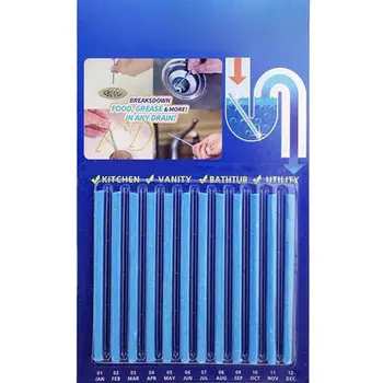 12Pcs/set Sticks sewage decontamination to deodorant The kitchen toilet bathtub drain cleaner sewer cleaning rod
12Pcs/set Sticks sewage decontamination to deodorant The kitchen toilet bathtub drain cleaner sewer cleaning rod