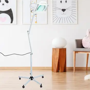 Face Care Cold Light Lamp LED 5X Magnifying Lighted Magnified Lamp Stand Floor Magnifier Lamp Beauty Cosmetic Lamp US Plug
Face Care Cold Light Lamp LED 5X Magnifying Lighted Magnified Lamp Stand Floor Magnifier Lamp Beauty Cosmetic Lamp US Plug