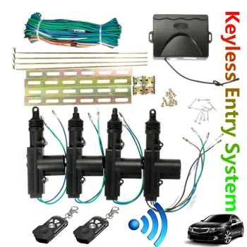 Universal Car Door Lock Keyless Entry System Remote Central Control Locking Kit 2/4 Power Door Locking
Universal Car Door Lock Keyless Entry System Remote Central Control Locking Kit 2/4 Power Door Locking