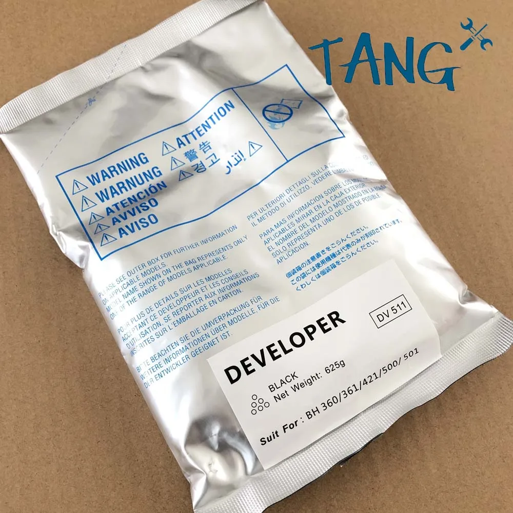 DV511 Developer 625G for Konica Minolta bizhub 420 500 421 501 360 361 Black Developer Printer Copier Parts
DV511 Developer 625G for Konica Minolta bizhub 420 500 421 501 360 361 Black Developer Printer Copier Parts