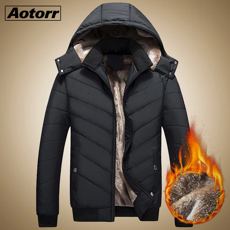 Men's Winter Jackets Thick Hooded Fur Collar Parka Men Coats Casual Thick Outwear Fleece Warm Overcoats Mens Padded Clothing
Men's Winter Jackets Thick Hooded Fur Collar Parka Men Coats Casual Thick Outwear Fleece Warm Overcoats Mens Padded Clothing