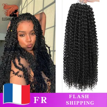 Passion Twist Kinky Curly Crochet Braid Hair Synthetic 18 Inch Spring Twist Hair 6pcs/pack Hair Extension for Black Women
Passion Twist Kinky Curly Crochet Braid Hair Synthetic 18 Inch Spring Twist Hair 6pcs/pack Hair Extension for Black Women