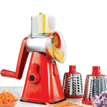 Manual vegetable cutter kitchen household accessories stainless steel multi-function round mandolin slicer potato carrot grater
Manual vegetable cutter kitchen household accessories stainless steel multi-function round mandolin slicer potato carrot grater