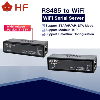 5~36V Smallest Elfin-EW11A Wireless Networking Devices Modbus TPC IP Function RJ45 RS485 to WIFI Serial Server DTU
5~36V Smallest Elfin-EW11A Wireless Networking Devices Modbus TPC IP Function RJ45 RS485 to WIFI Serial Server DTU