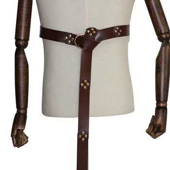 Medieval Studs Belt Decorate Spike Punk Gear Part For Adult Men Viking Lord Knight Pirate Wide Thick Leather Loop Buckle Studded 
Medieval Studs Belt Decorate Spike Punk Gear Part For Adult Men Viking Lord Knight Pirate Wide Thick Leather Loop Buckle Studded