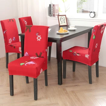 1/2/4/6pcs Xmas Elastic Dining Room Seat Chair Covers Christmas Chair Cover Stretch Slipcovers For Christmas Banquet Party Decor
1/2/4/6pcs Xmas Elastic Dining Room Seat Chair Covers Christmas Chair Cover Stretch Slipcovers For Christmas Banquet Party Decor