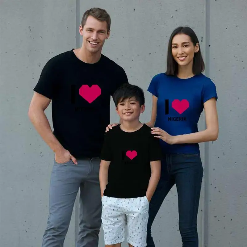 Design I Love Nigeriai Love Nigeria tee shirt big size s~88xL Short-Sleeve Bows Unisex homme tshirts
Design I Love Nigeriai Love Nigeria tee shirt big size s~88xL Short-Sleeve Bows Unisex homme tshirts