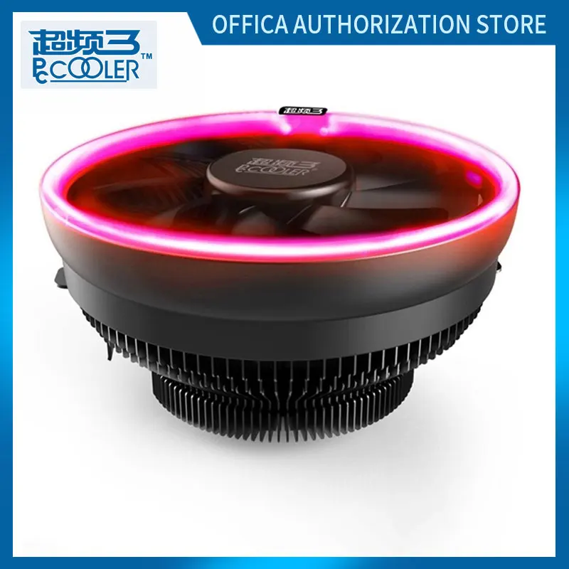 Pccooler CPU Radiator 12 cm LED Blue Red 4pin Intelligent Temperature Control Silent Fan Suitable For AMD AM3 AM4 Intel 775 115
Pccooler CPU Radiator 12 cm LED Blue Red 4pin Intelligent Temperature Control Silent Fan Suitable For AMD AM3 AM4 Intel 775 115