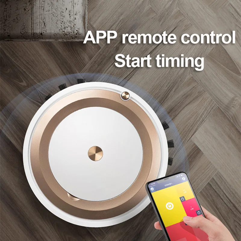 APP Remote Control Robot Vacuum Cleaner USB Charging 3 In 1 Smart Sweeping Robot Automatic Sweeper Home Floor Cleaning Machine
APP Remote Control Robot Vacuum Cleaner USB Charging 3 In 1 Smart Sweeping Robot Automatic Sweeper Home Floor Cleaning Machine