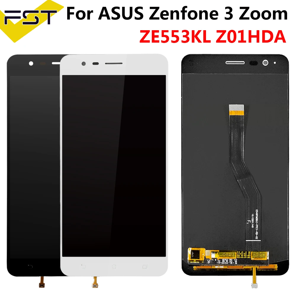 ЖК-экран с Amoled-экраном 5 дюйма для Asus Zenfone 3 ZOOM ZE553KL Z01HD Z01HDA сенсорная панель