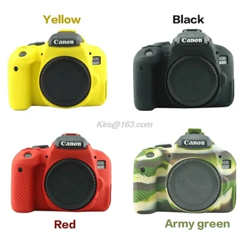 Anti-Scratch Silicone Protective Cover Case Housing Shell Frame Protector for Canon EOS 800D Camera Accessories
Anti-Scratch Silicone Protective Cover Case Housing Shell Frame Protector for Canon EOS 800D Camera Accessories