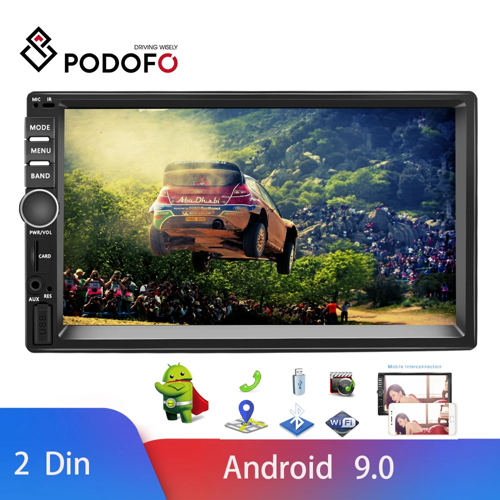 Prodofo 2Din Android Car Radio 7'' Touch Screen Bluetooth Car Multimedia Player Mirror Link Universal GPS FM AM Car Stereo Radio
Prodofo 2Din Android Car Radio 7'' Touch Screen Bluetooth Car Multimedia Player Mirror Link Universal GPS FM AM Car Stereo Radio