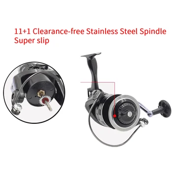 Carp Fishing Spinning Reel Right Left Hand Strong High Speed Ball Bearings Saltwater Spool Metal Dual Brake Tackle Accessories
Carp Fishing Spinning Reel Right Left Hand Strong High Speed Ball Bearings Saltwater Spool Metal Dual Brake Tackle Accessories
