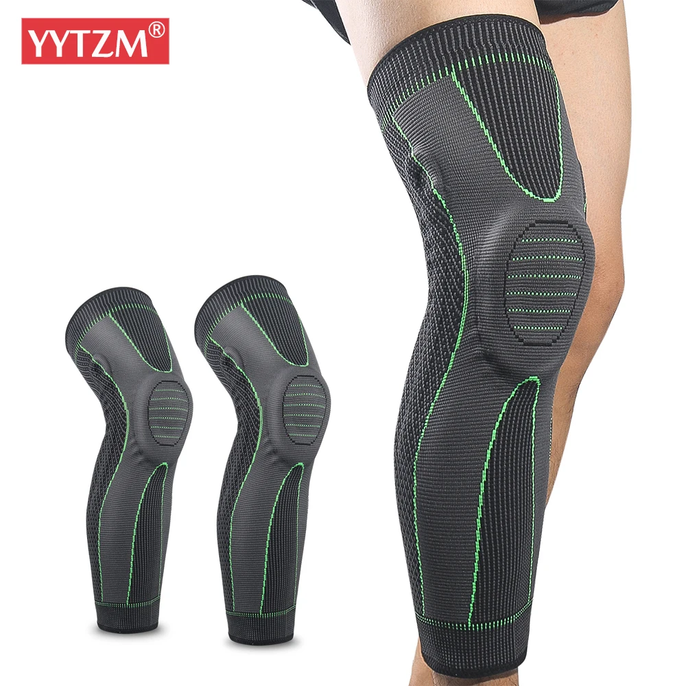 1Pc Lengthened Silica Gel Kneepad Spring Knitted Full Leg Sleeves Non-Slip Warmer Running Fitness Support Knee Pads Guard Unisex
1Pc Lengthened Silica Gel Kneepad Spring Knitted Full Leg Sleeves Non-Slip Warmer Running Fitness Support Knee Pads Guard Unisex