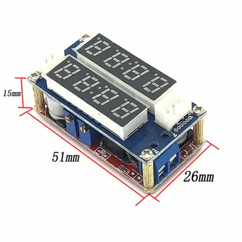XL4015 5A Adjustable Power CC/CV Step-down Charge Module LED Driver Voltmeter Ammeter Constant current constant voltage
XL4015 5A Adjustable Power CC/CV Step-down Charge Module LED Driver Voltmeter Ammeter Constant current constant voltage