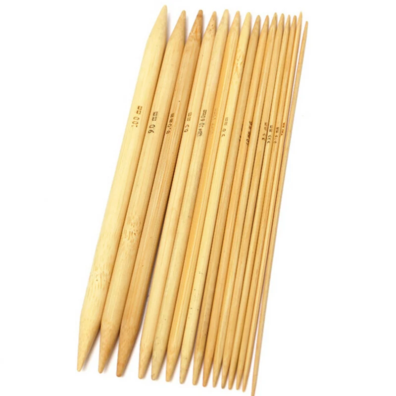 75Pcs Bamboo Double Pointed Knitting Needles Durable for Sock Sweater Scarf Hogard 
75Pcs Bamboo Double Pointed Knitting Needles Durable for Sock Sweater Scarf Hogard